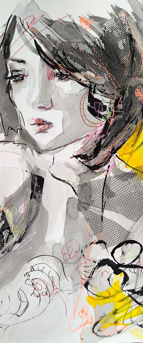 Les Muses Series by Antigoni Tziora