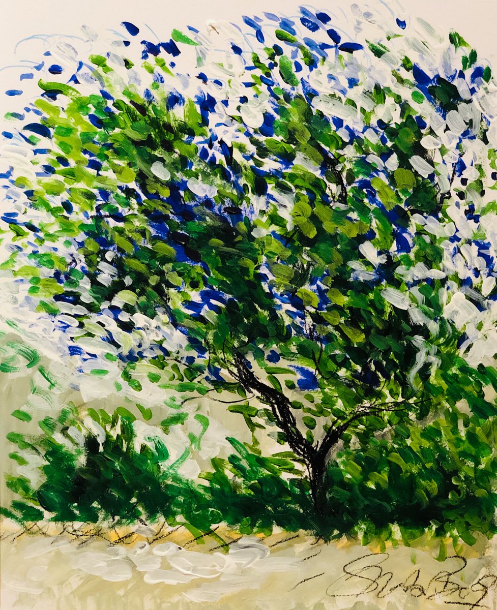  Colours Of Spring By Shabs Beigh, 22 X 28, Artwork For Sale On Artfinder