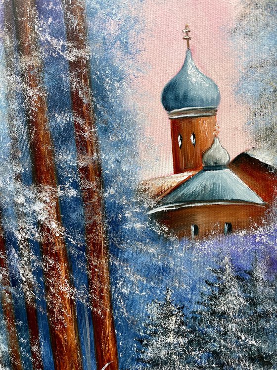 Winter church