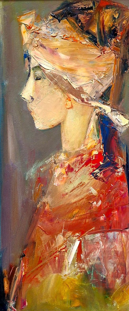 Portrait in Warm Light by Matevos Sargsyan