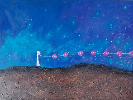 THE COMET original painting