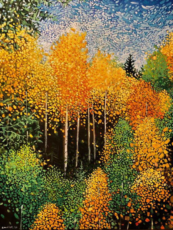 Autumn Tree Painting