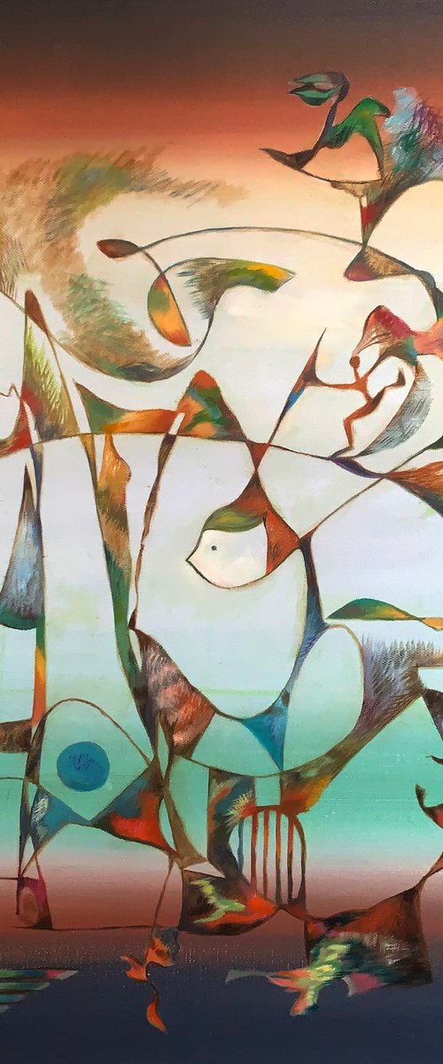 Brought by the wind by Dina Volkova