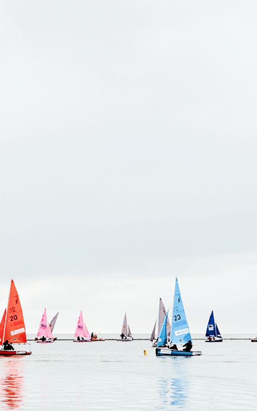 Dinghy Regatta by Steve Deer