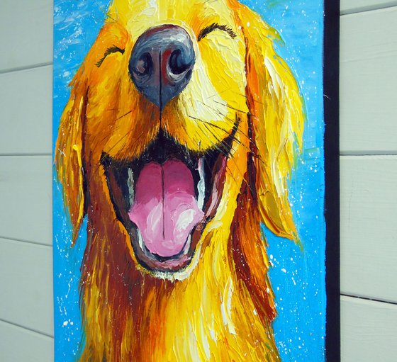 Dog smile