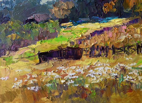 Autumn Flowers in the Garden