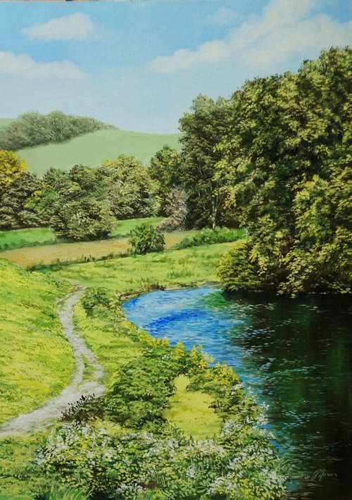 River Walk £288 by Jayne Farrer