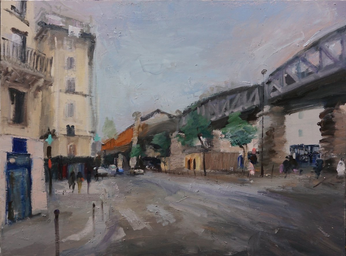 Paris , Grenelle by Manuel Leonardi