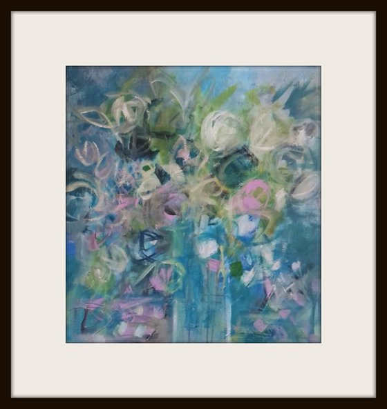 Bouquet on Blue II