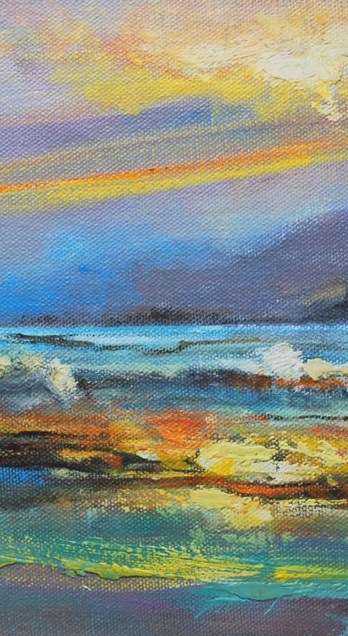 Blue waves by Vishalandra Dakur