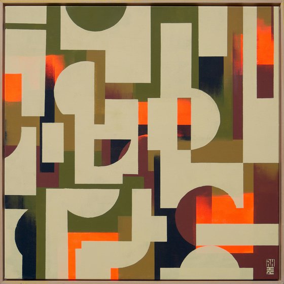 The Maze - Camel &amp; Orange