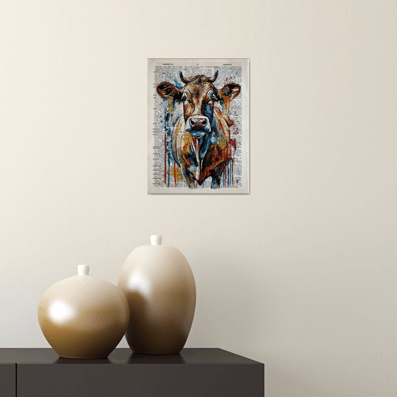 Abstract Cow