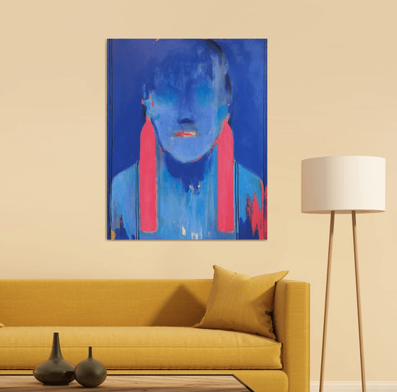 Ultramarine Portrait