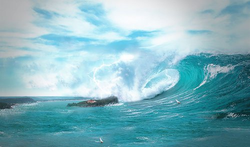 Tidal Wave by Vanessa Stefanova