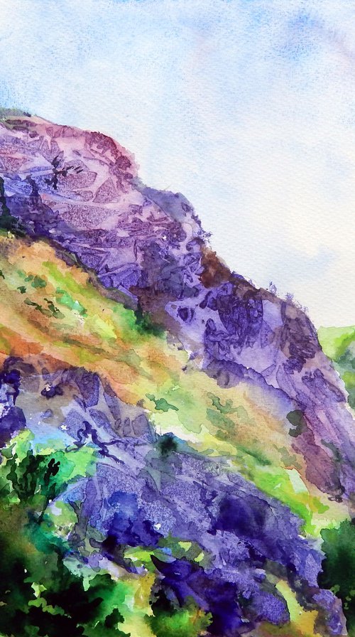 Dovedale mountains 2 by Richard Freer