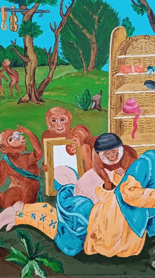 Monkey Business by Corinne Hamer