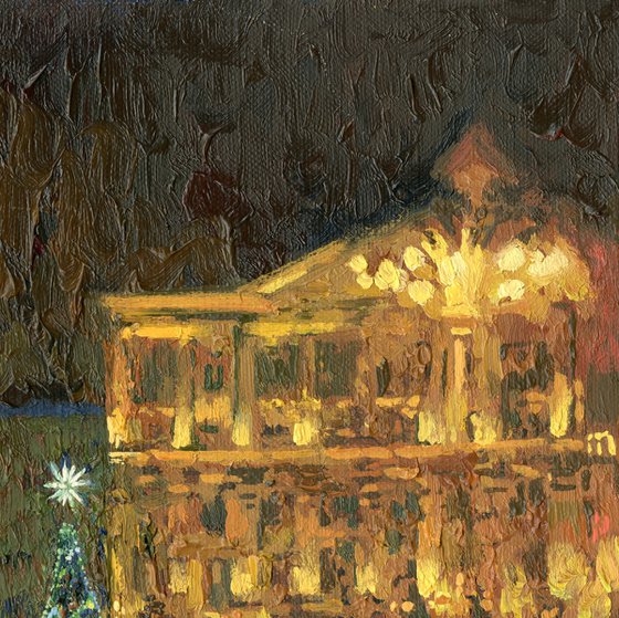 New Year. Pushkin Square