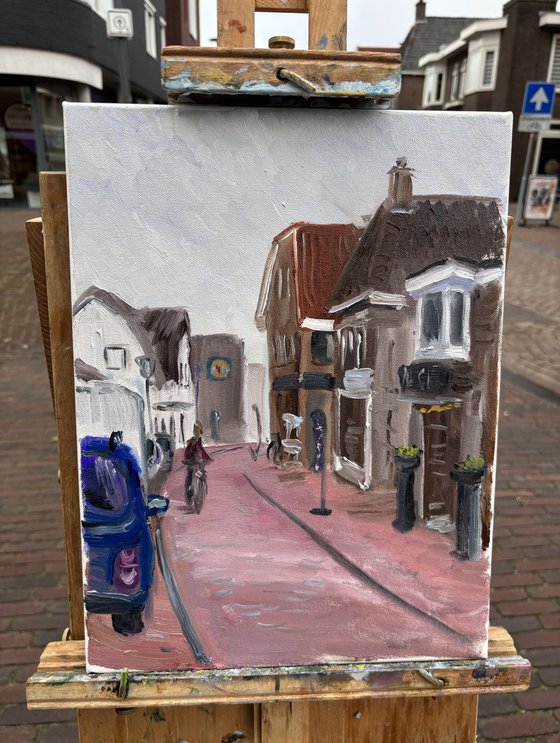 Cycling Through Beilen Center