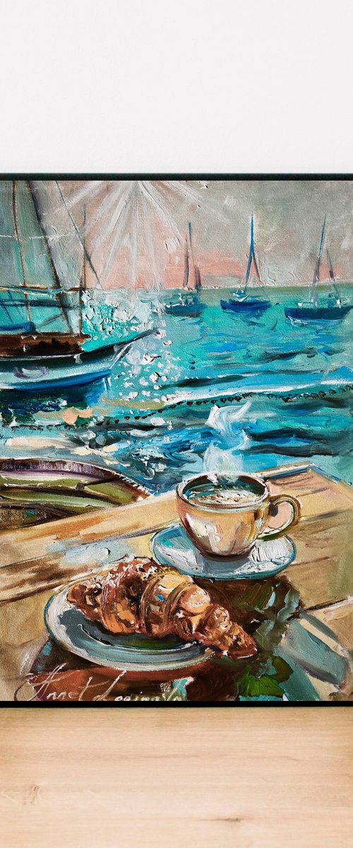 Morning on the Riviera by Annet Loginova