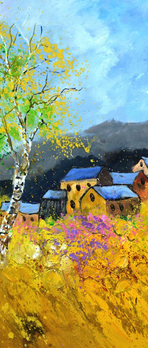Summer landscape by Pol Henry Ledent
