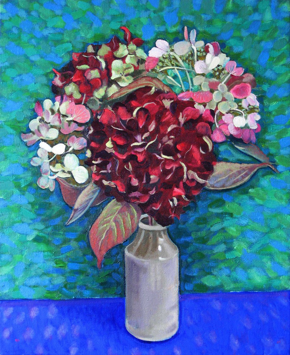 Hydrangea Flowerheads by Richard Gibson