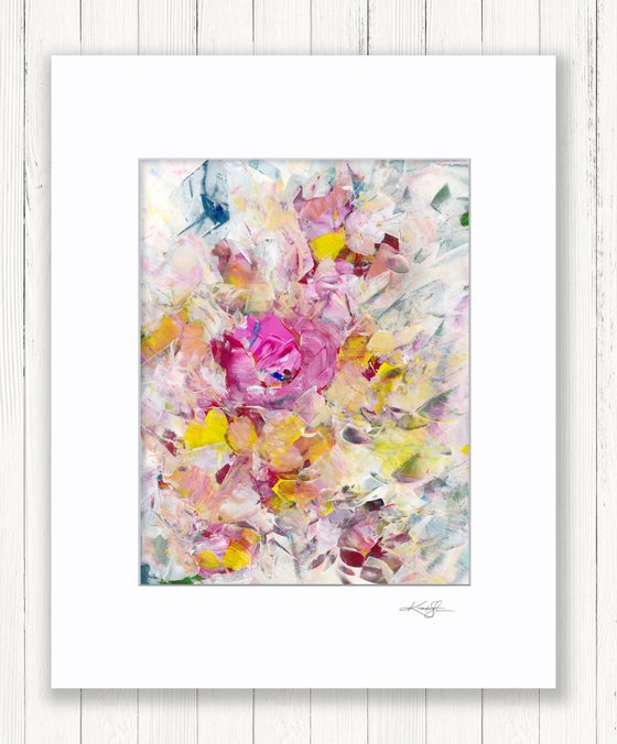 Floral Serenade 2 - Floral Painting by Kathy Morton Stanion