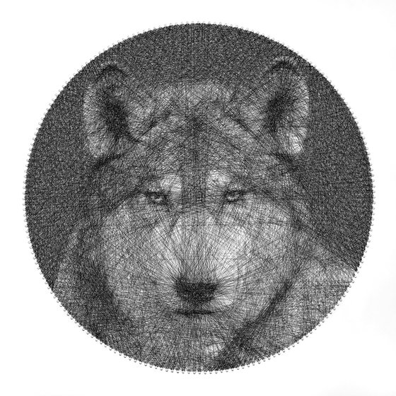 Wolf Totem Animal Sring Art