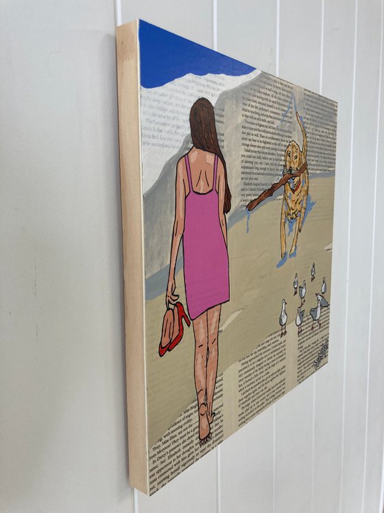 Dog Days Fetch 2 30cm x 30cm