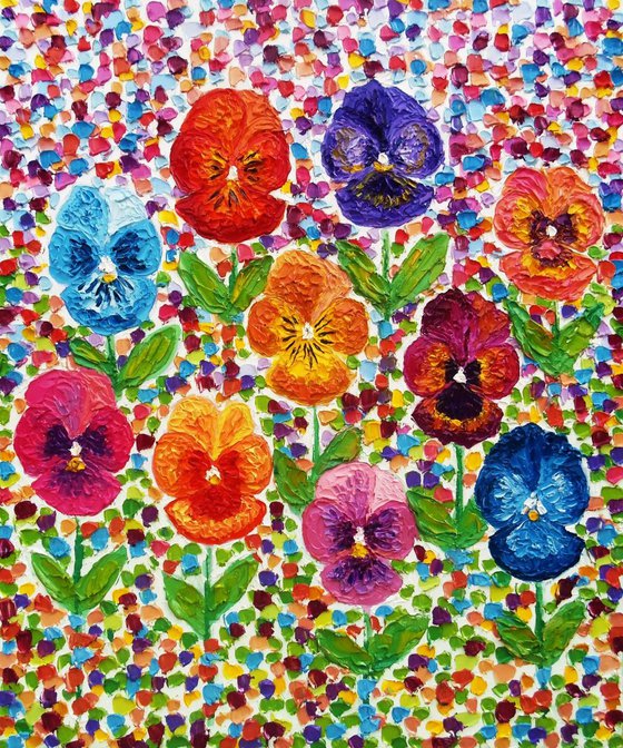 Pansy patch