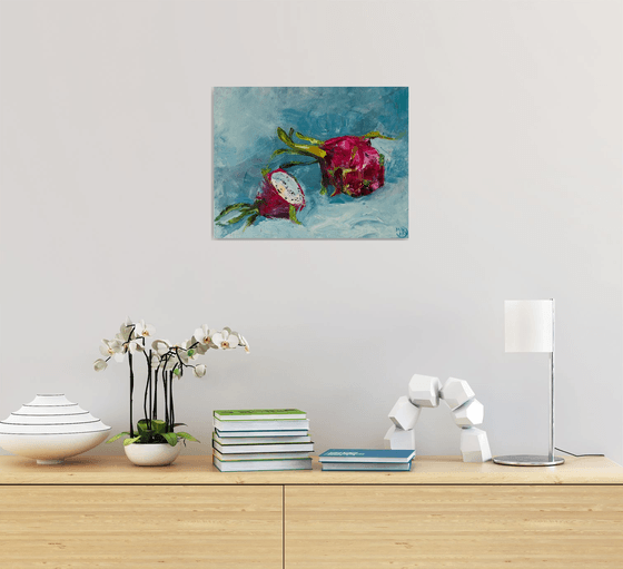Dragon Fruit Still Life Art