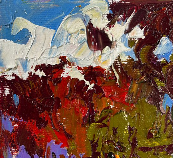Cows on the meadow