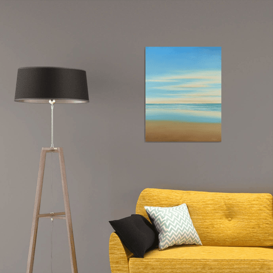 Warm Sand - Blue Sky Seascape