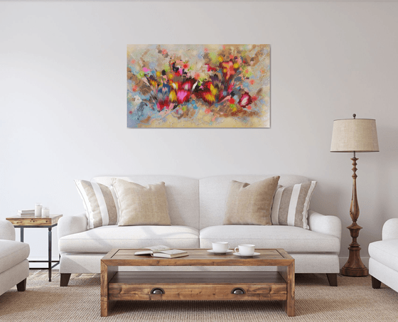 "Summer Melodies", LARGE Painting