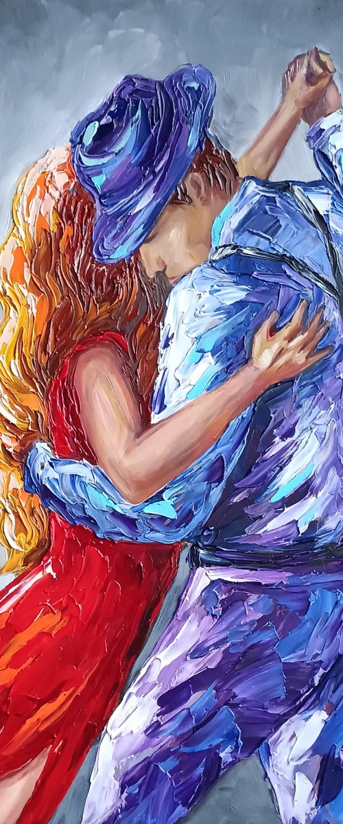 Tango - oil painting by Anastasia Kozorez