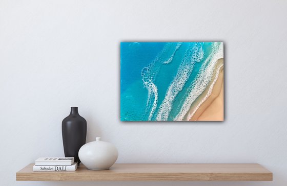 Daydreaming by the Ocean Seascape Painting