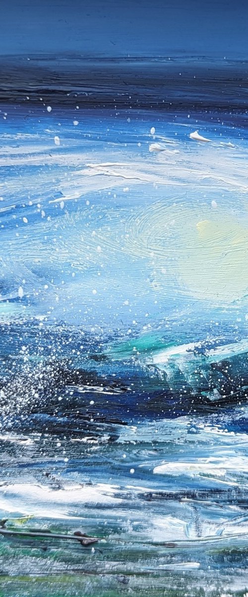 Miniature Wave #4 by Jo Earl