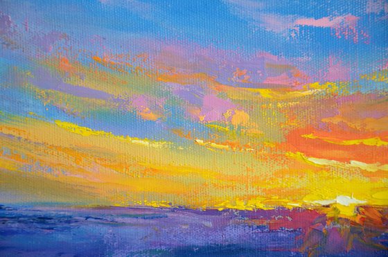 Abstract seascape