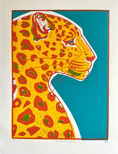 Sunshine Leopard by Alison  Headley