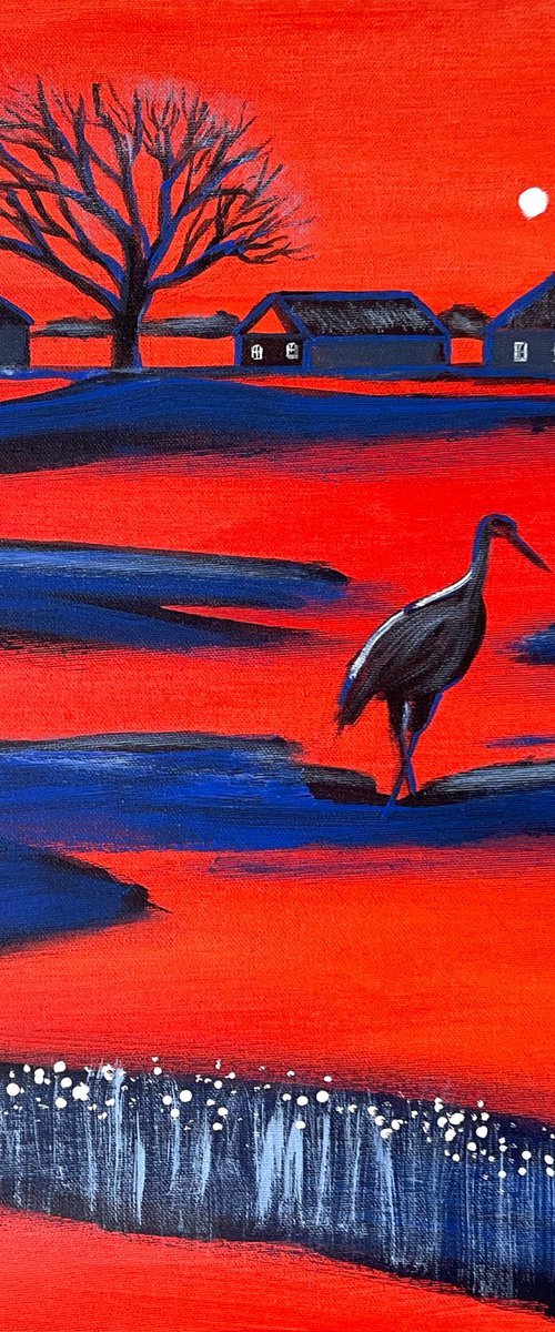 Mr. is walking by Olesya Bay