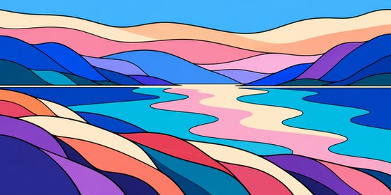Flowing Landscape #51