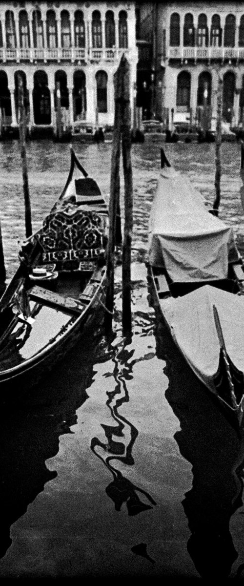 Venice Gondolas by John Rochester