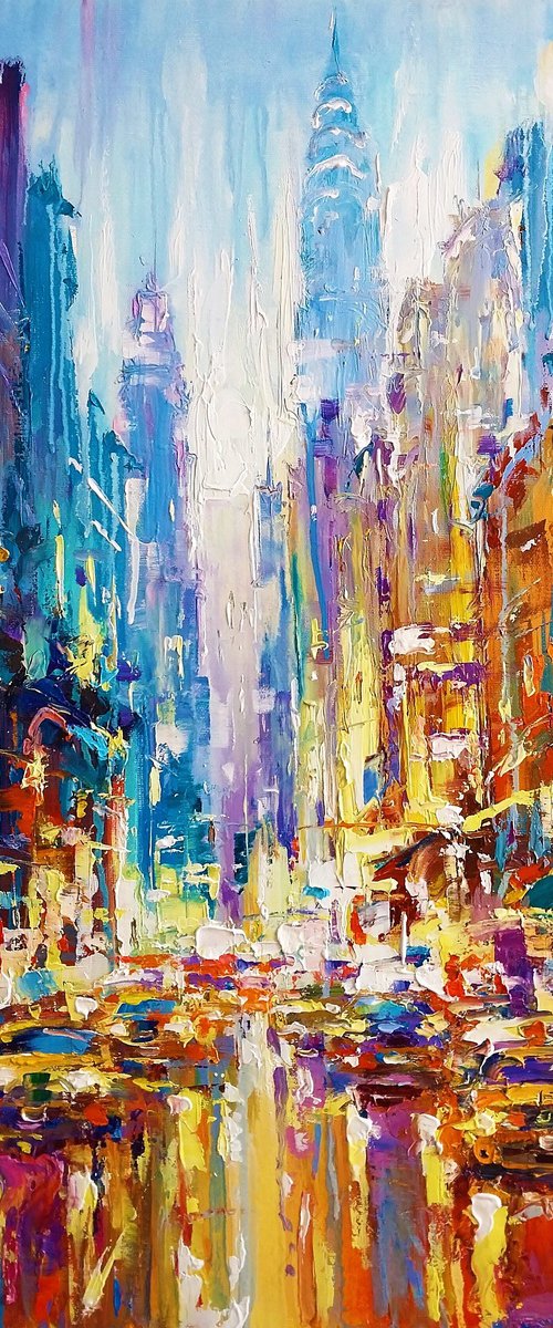Cityscape (New York) by Andrej  Ostapchuk