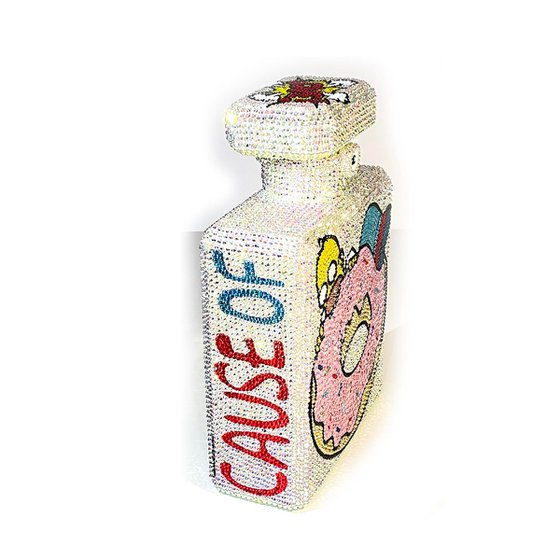 Chanel Simpsons - Swarovski Sculpture