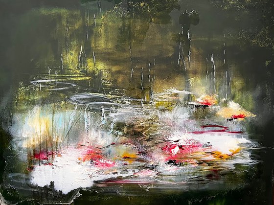 Serene Water Garden