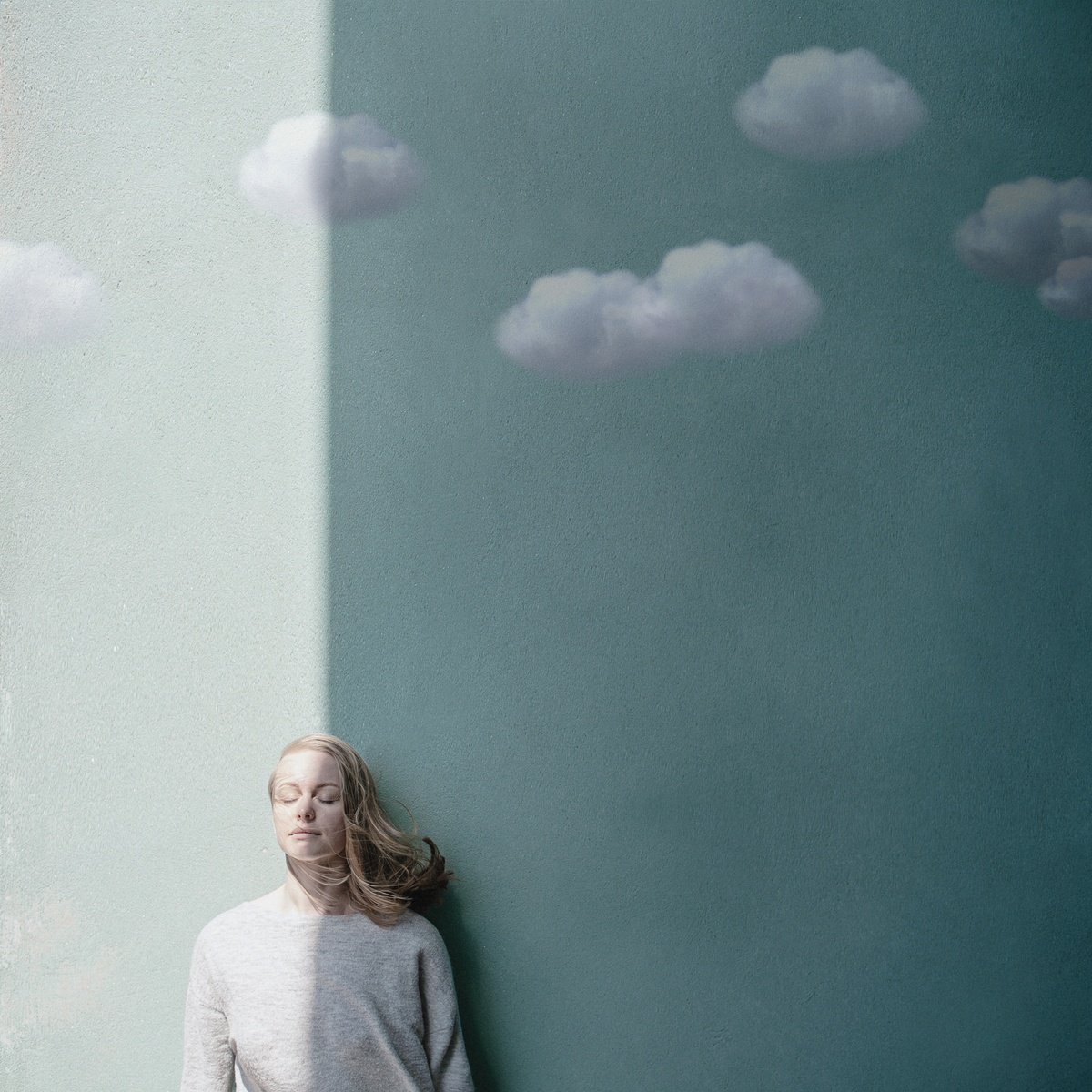 Surrealistic Photograph , Half & Half By Dasha Pears, 40 X 40, Artwork For Sale On Artfinder