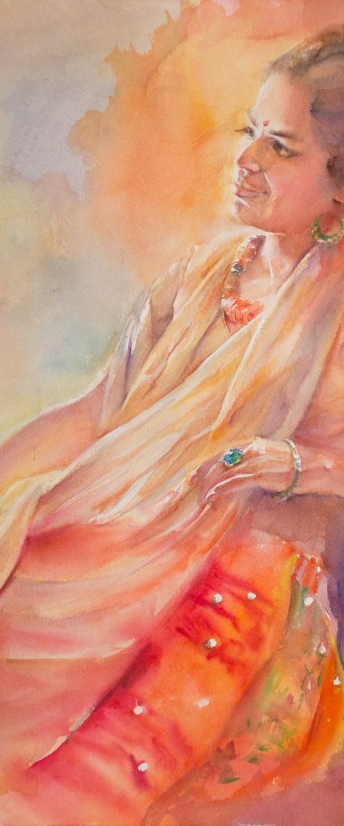 Indian beauty by Irina Bibik-Chkolian