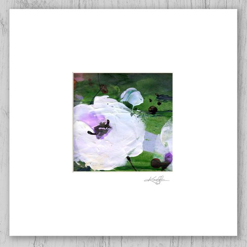 Abstract Floral 2020-4 - Flower Painting by Kathy Morton Stanion by Kathy Morton Stanion