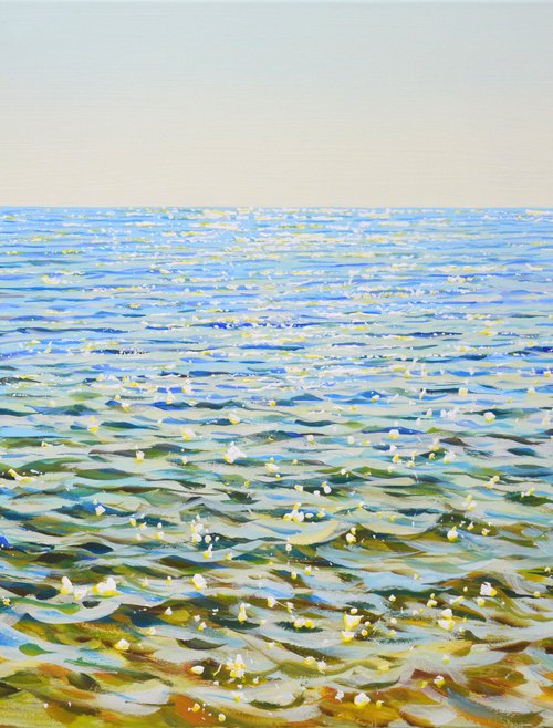 Morning light on the water. by Iryna Kastsova