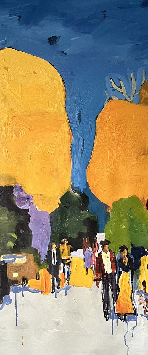 Golden Streets by Jacob Burda