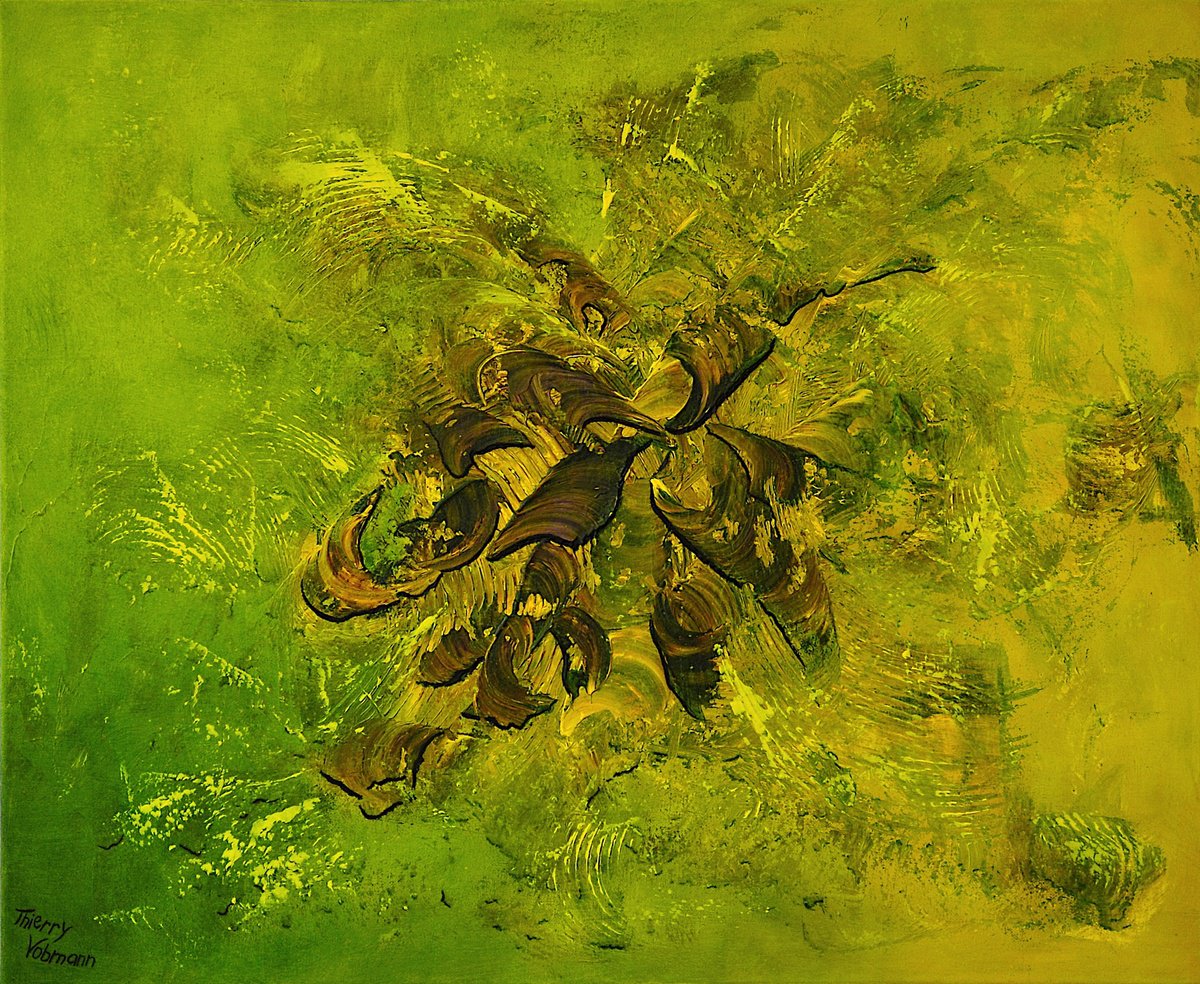 Happy New Year By Thierry Vobmann. Abstract ., 29 X 24, Artwork For Sale On Artfinder
